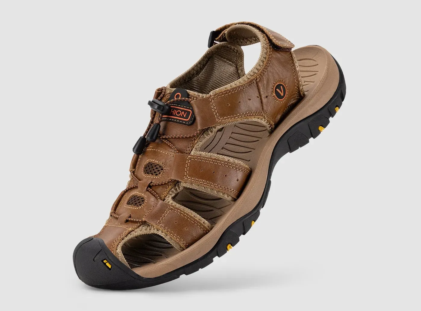 FitVille Men's TrekToe Sandals