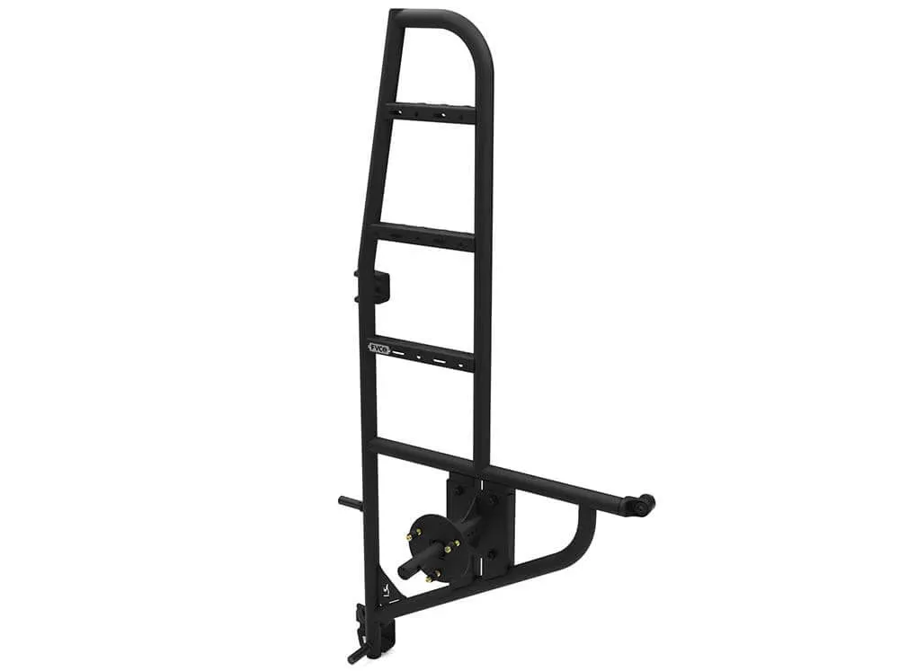 Flatline Van Co Sprinter Van Rear Ladder   Tire Carrier