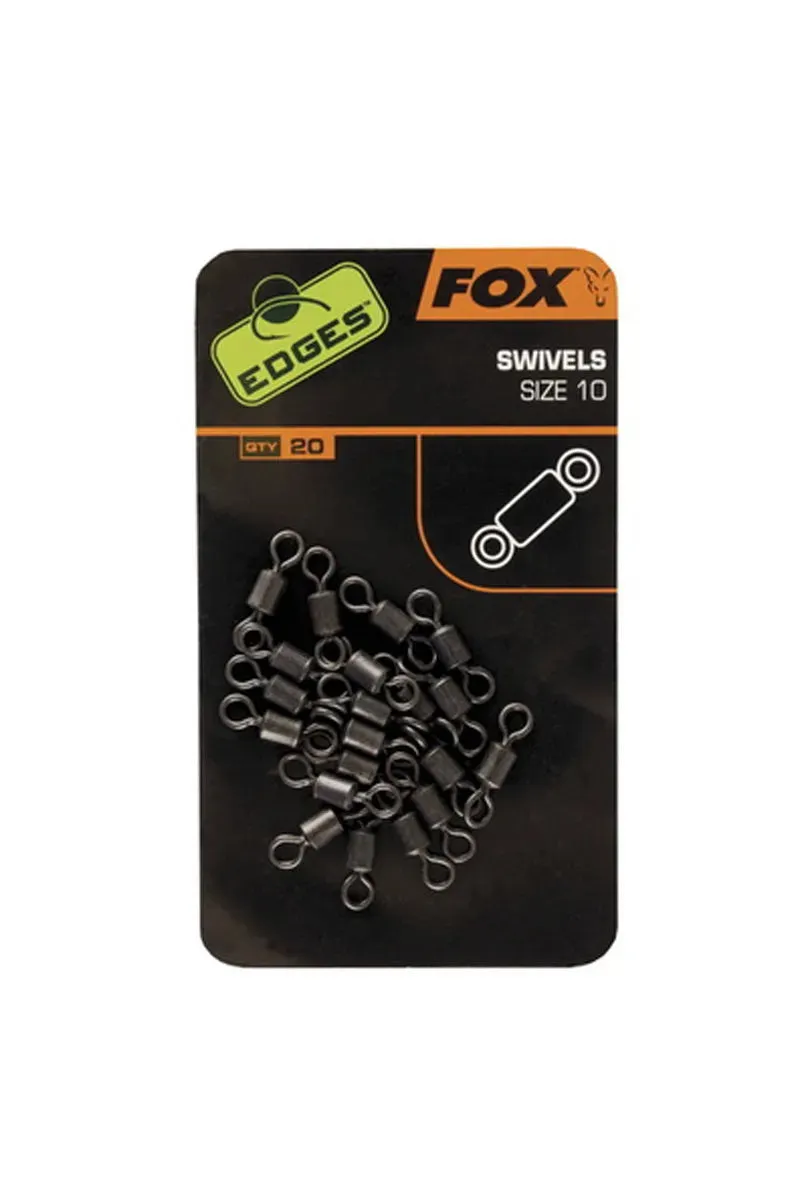 Fox Edges swivels size 7