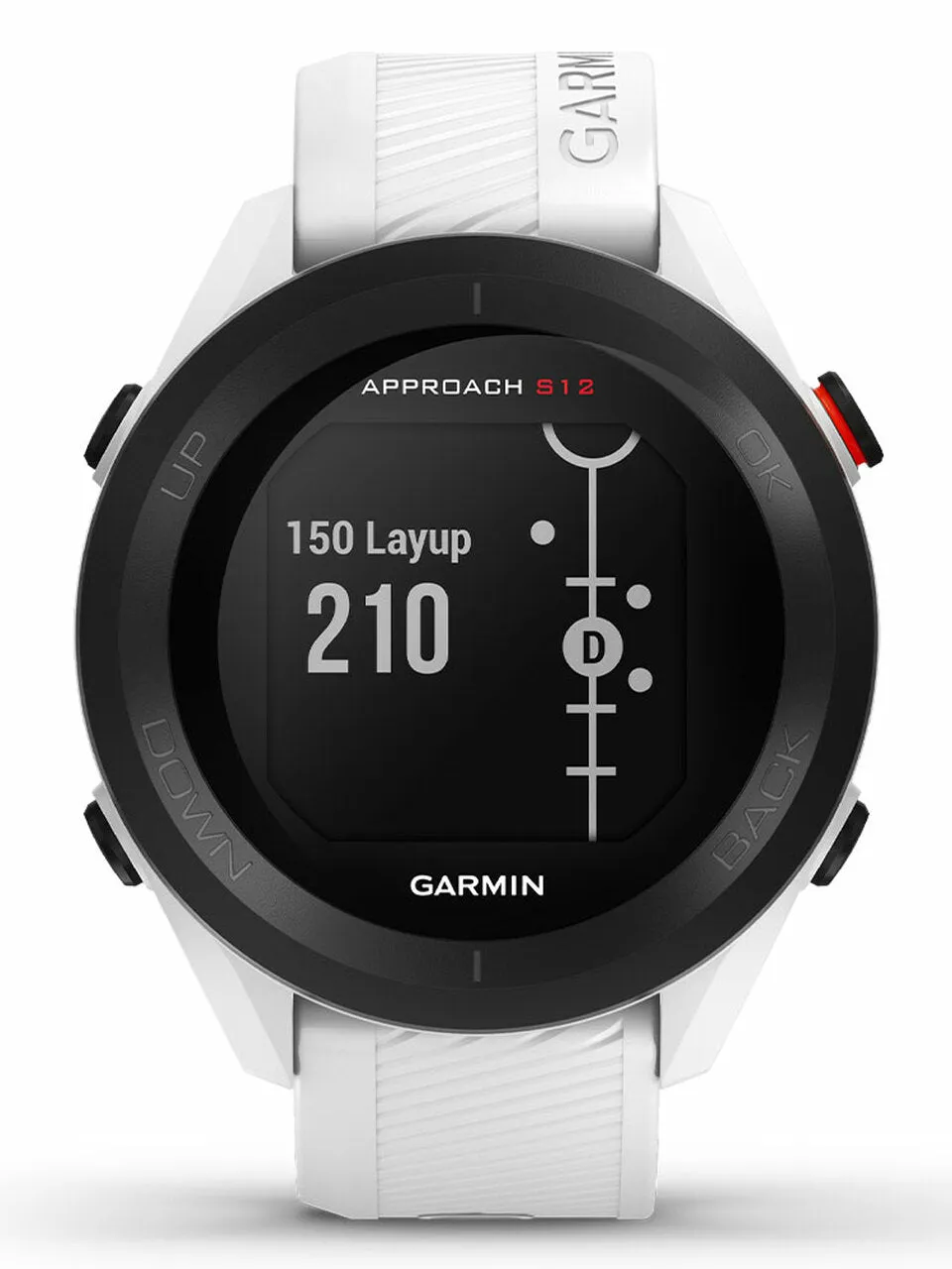 Garmin Approach S12 GPS Watch - White