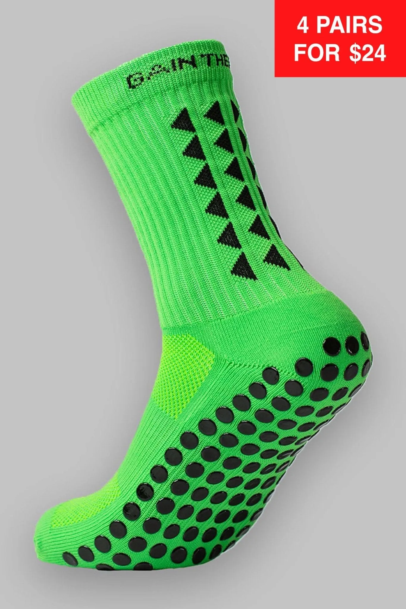 GRIP SOCKS 2.0  MidCalf Length - Green