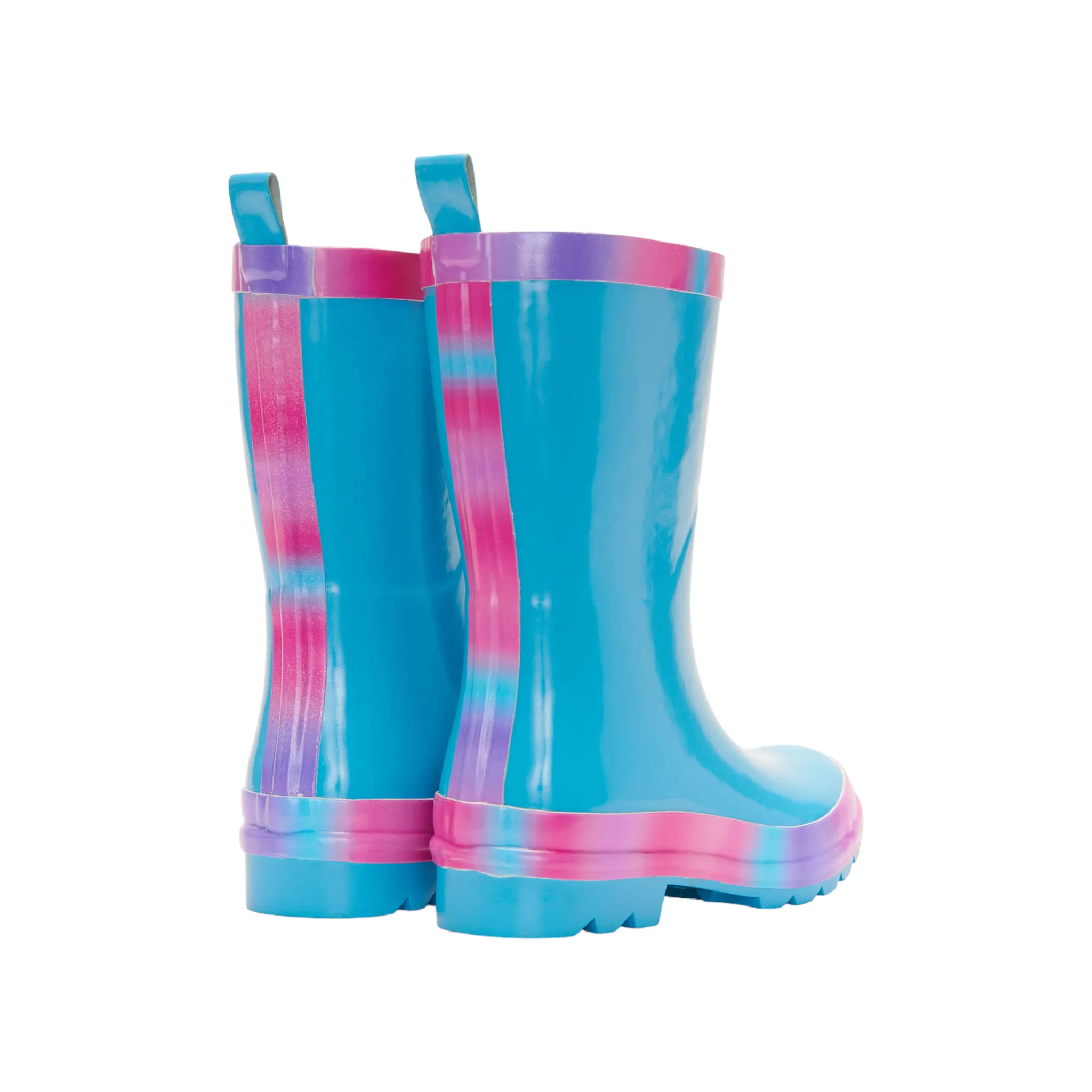 Hatley Fun Hearts Shiny Rain Boots