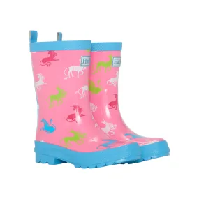 Hatley Mystical Unicorn Shiny Rain Boots