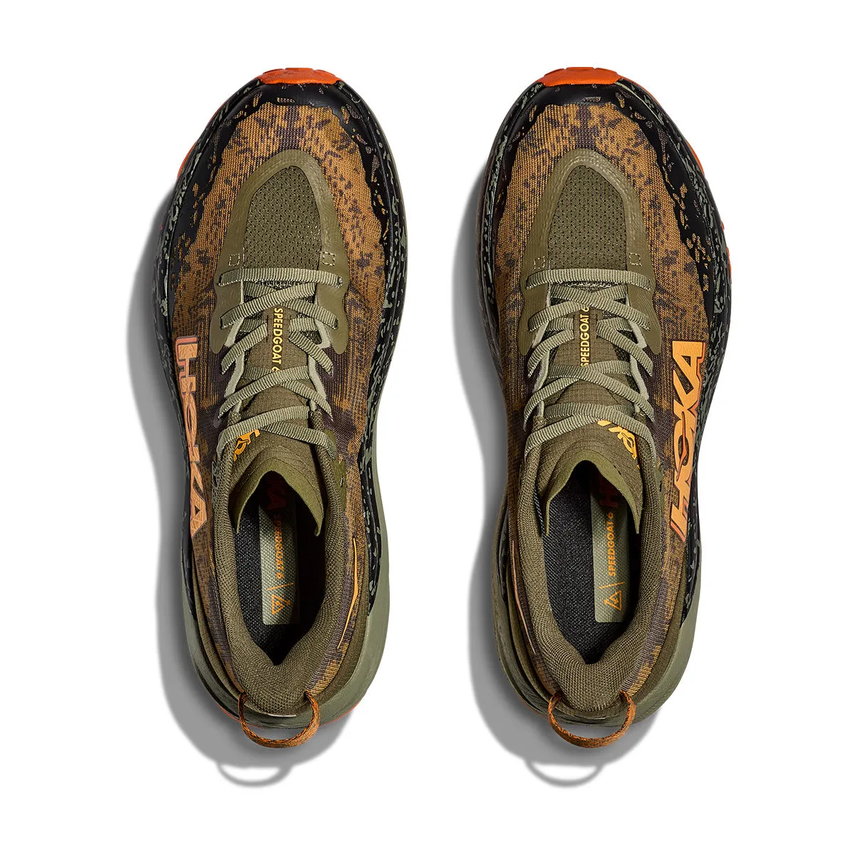 Hoka Speedgoat 6 Mens | Antique Olive / Squash