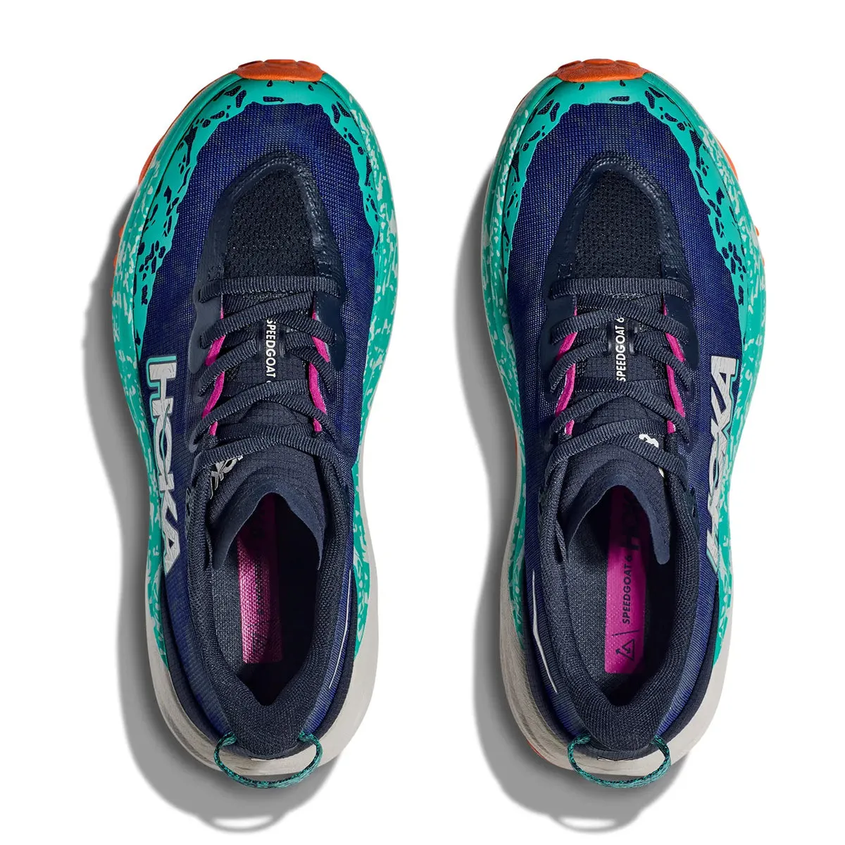 Hoka Speedgoat 6 Womens | Wide | Varsity Navy/meteor