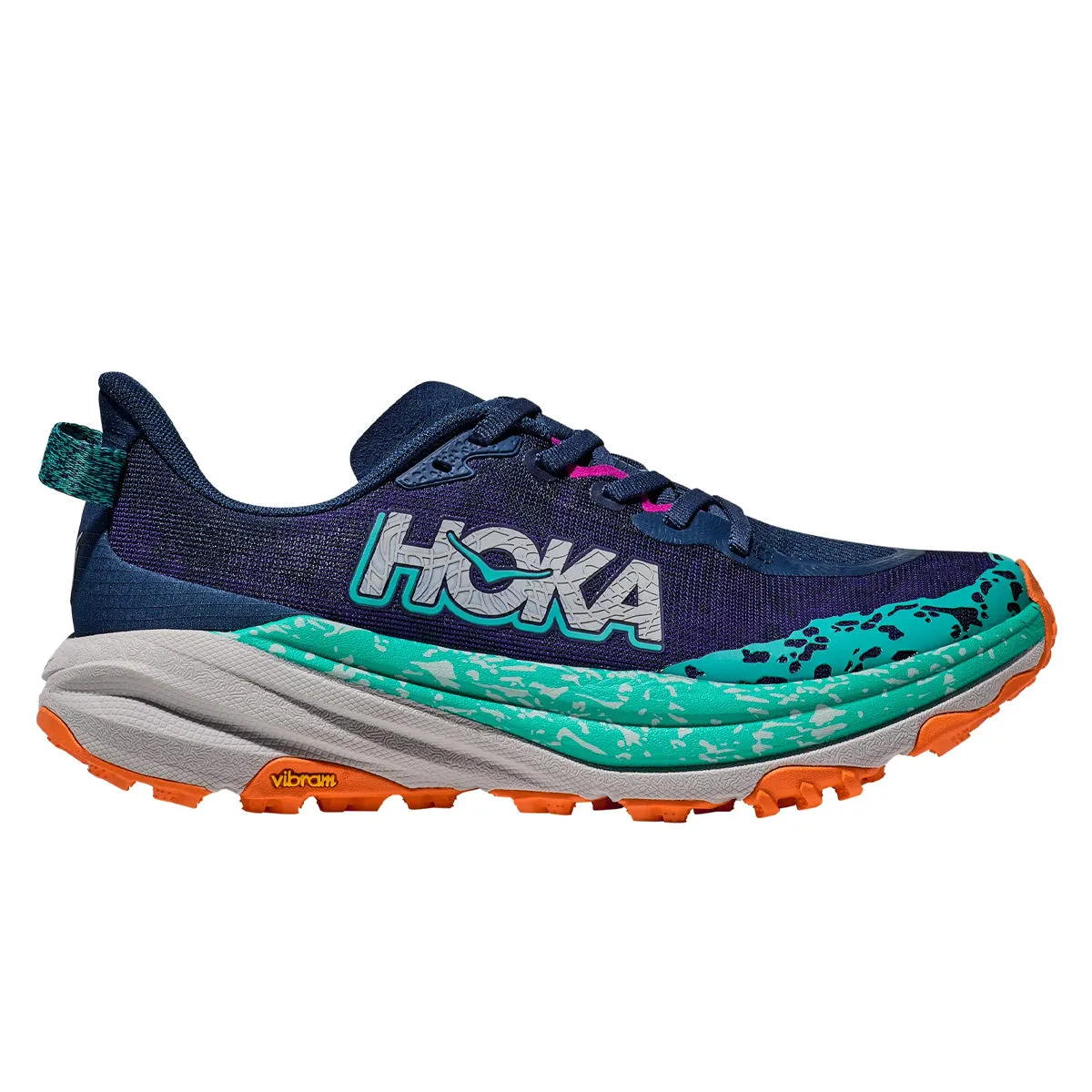 Hoka Speedgoat 6 Womens | Wide | Varsity Navy/meteor