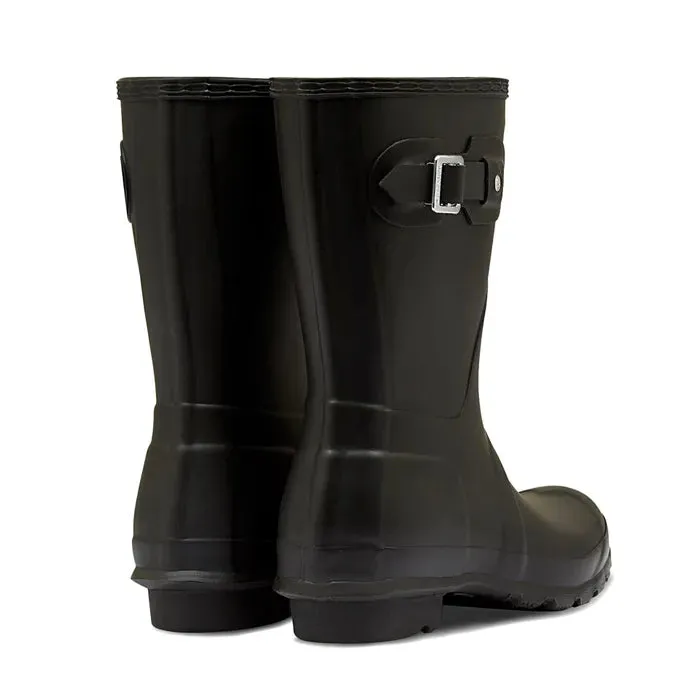 Hunter Women's Original Short Wellington Boots in Black