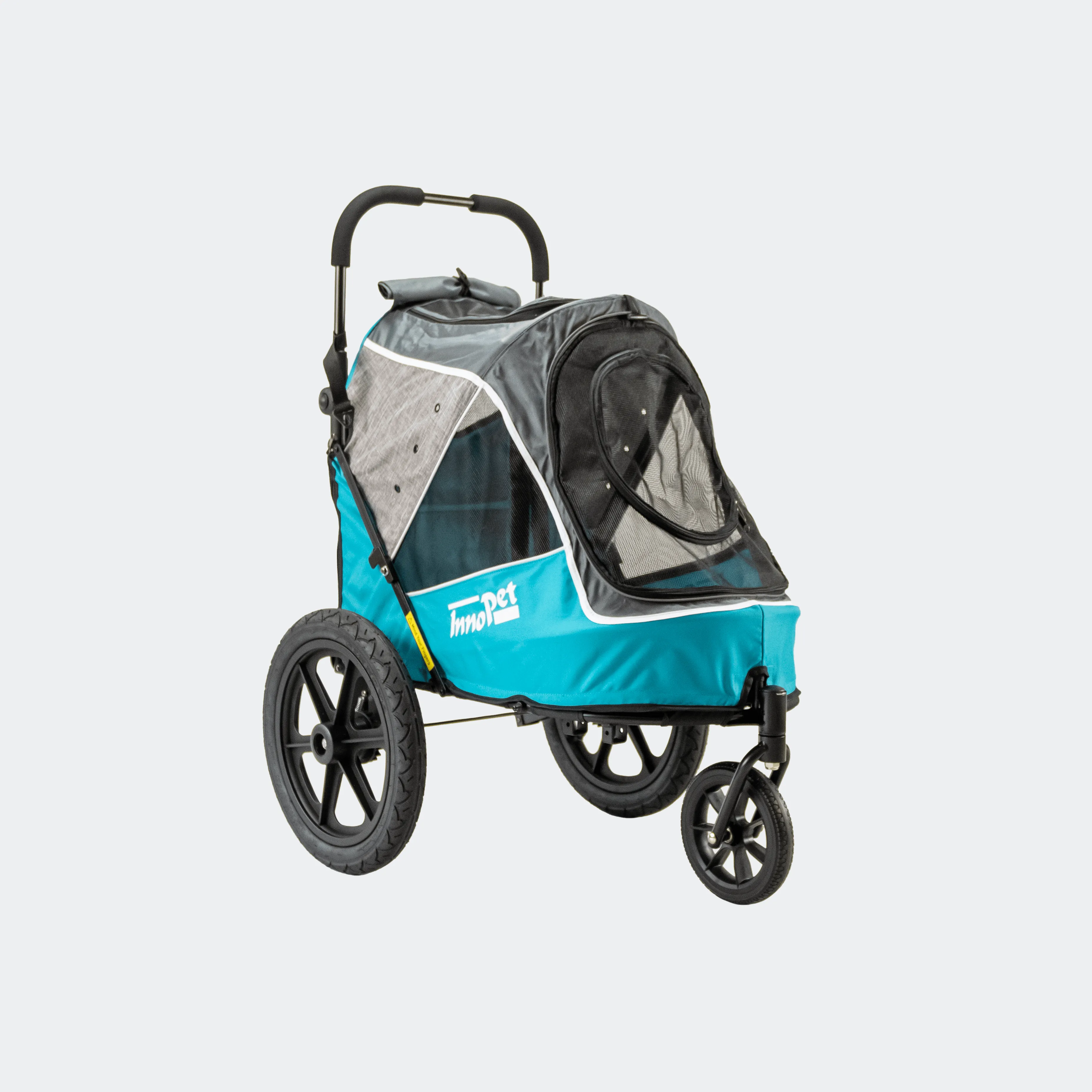 Innopet® Sporty Evolution V2.0 Dog Pram & Bike Trailer with Free Rain Cover | Ocean Blue | New