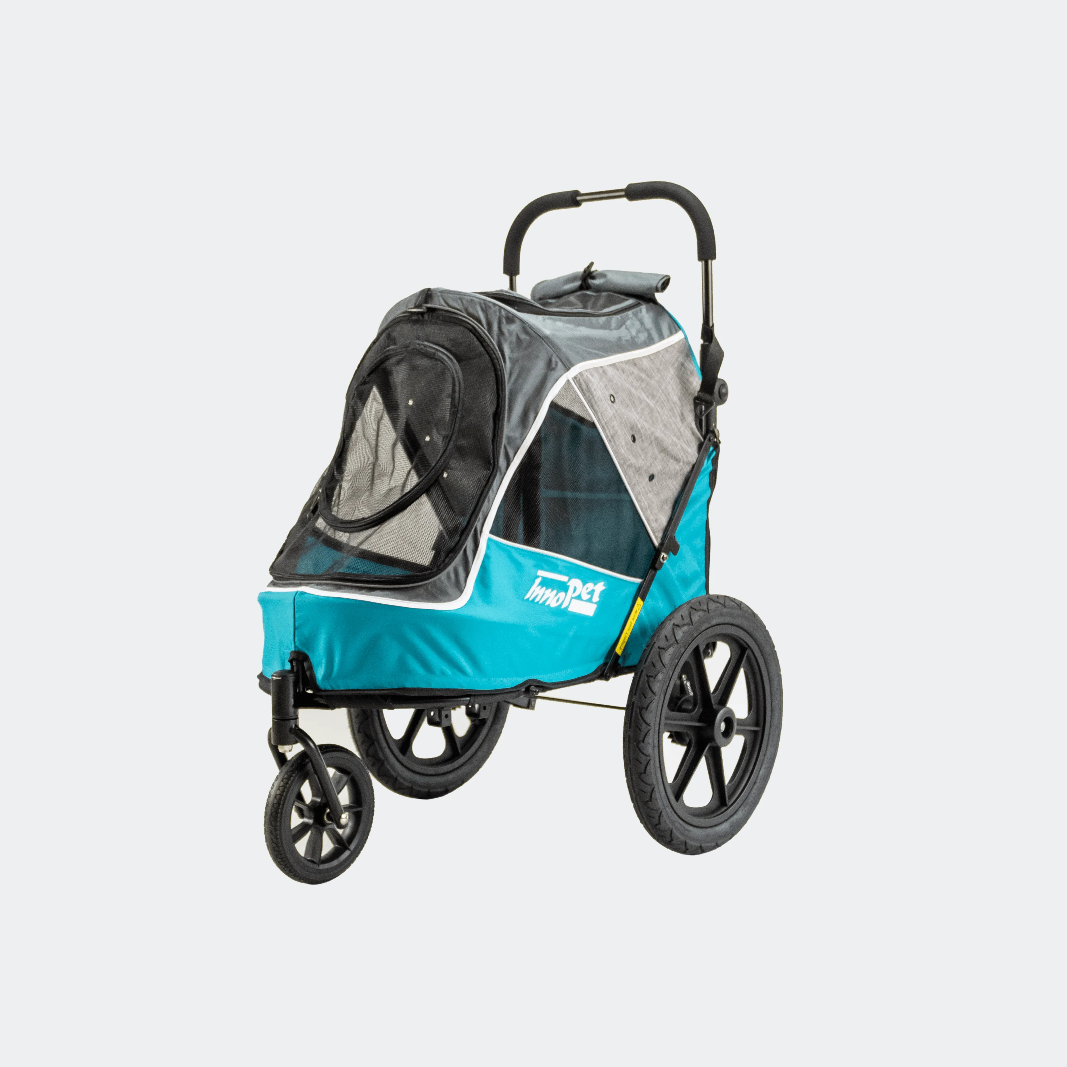 Innopet® Sporty Evolution V2.0 Dog Pram & Bike Trailer with Free Rain Cover | Ocean Blue | New