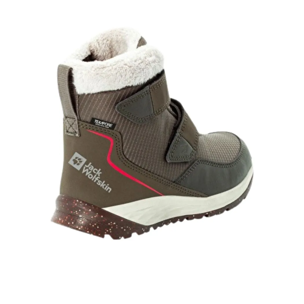 jack wolfskin Polar Wolf Texapore Mid VC Kids Waterproof Winter Boots