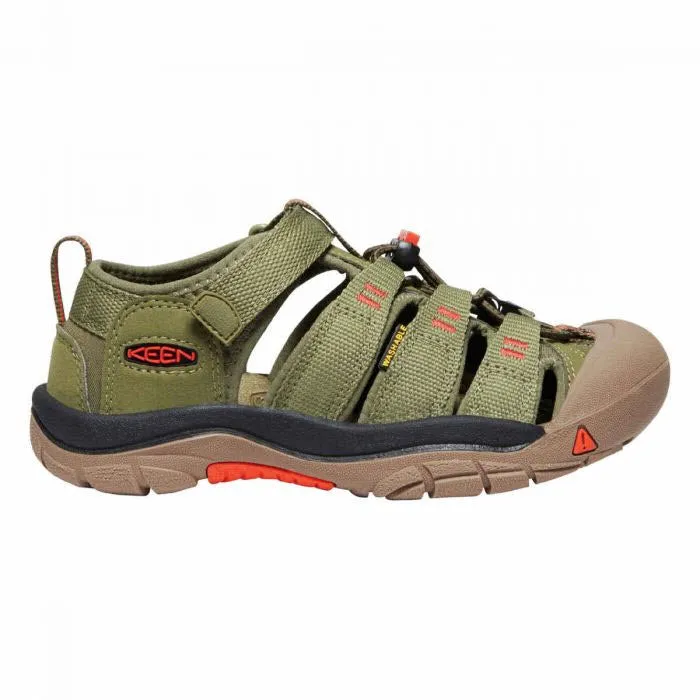 KEEN CHILD NEWPORT H2 OLIVE DRAB/ORANGE - KIDS