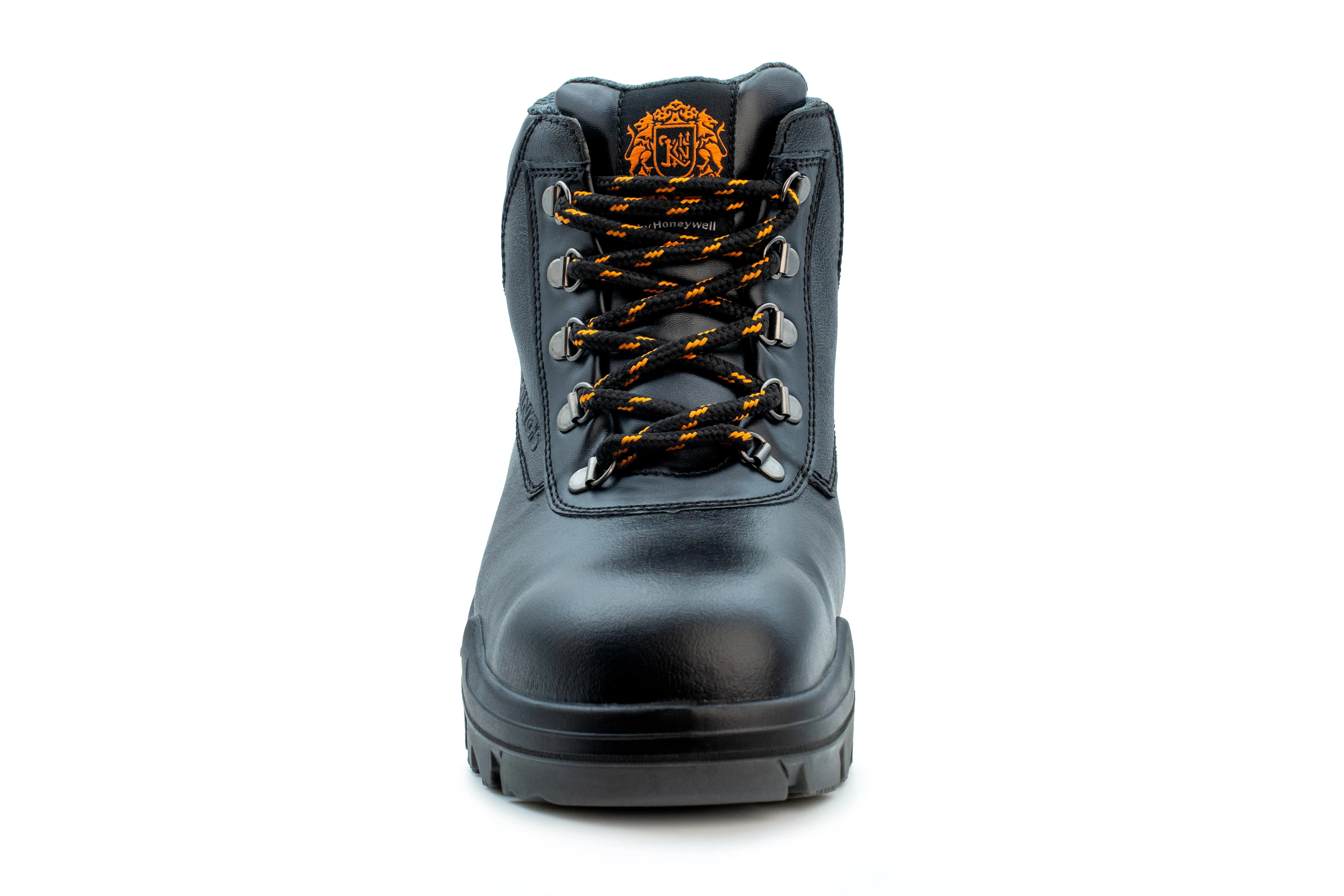 KING'S Black Mid Cut Padded Ankle Collar Safety Shoe Boot | Model : KWD301 (Replace KWD901K)