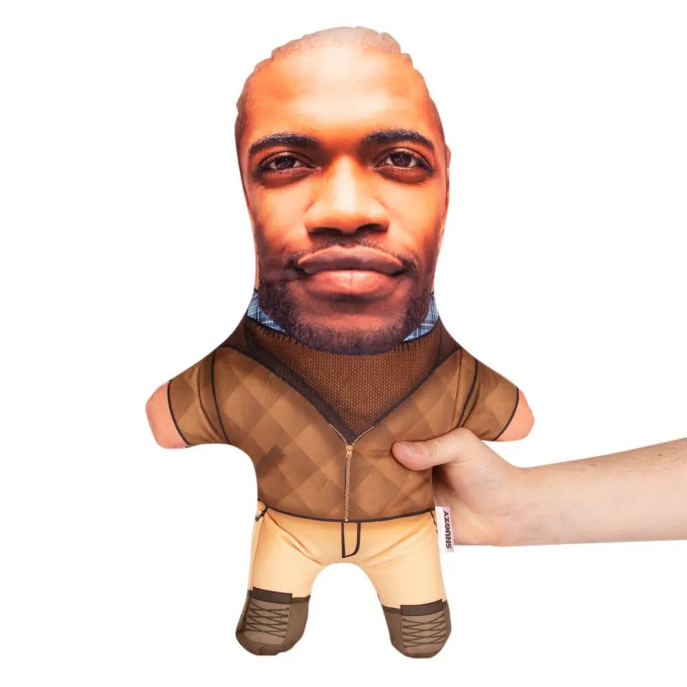 Male Hiker Face Pillow