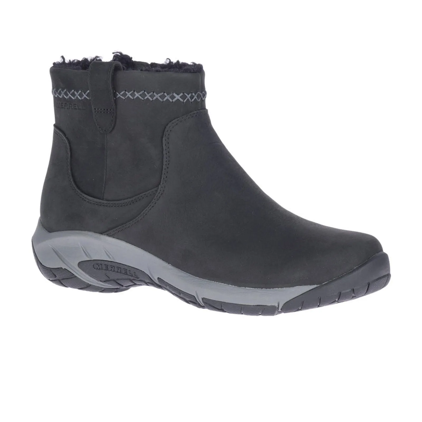 Merrell Encore 4 Bluff Zip Polar Waterproof Ankle Boot (Women) - Black