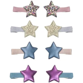 Mimi & Lula 8 Hair Clips Mini Star Ziggy