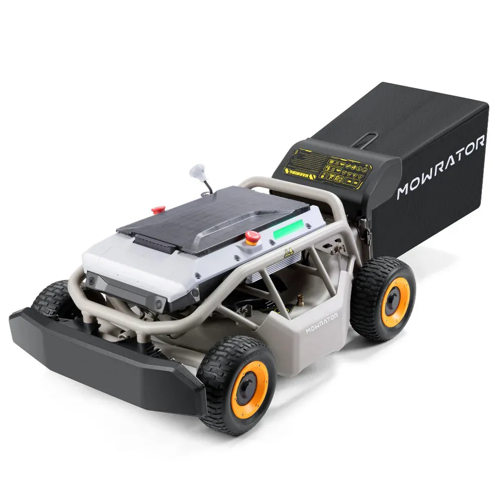 Mowrator S1 Remote Control Lawn Mower 4WD 18Ah Super Battery