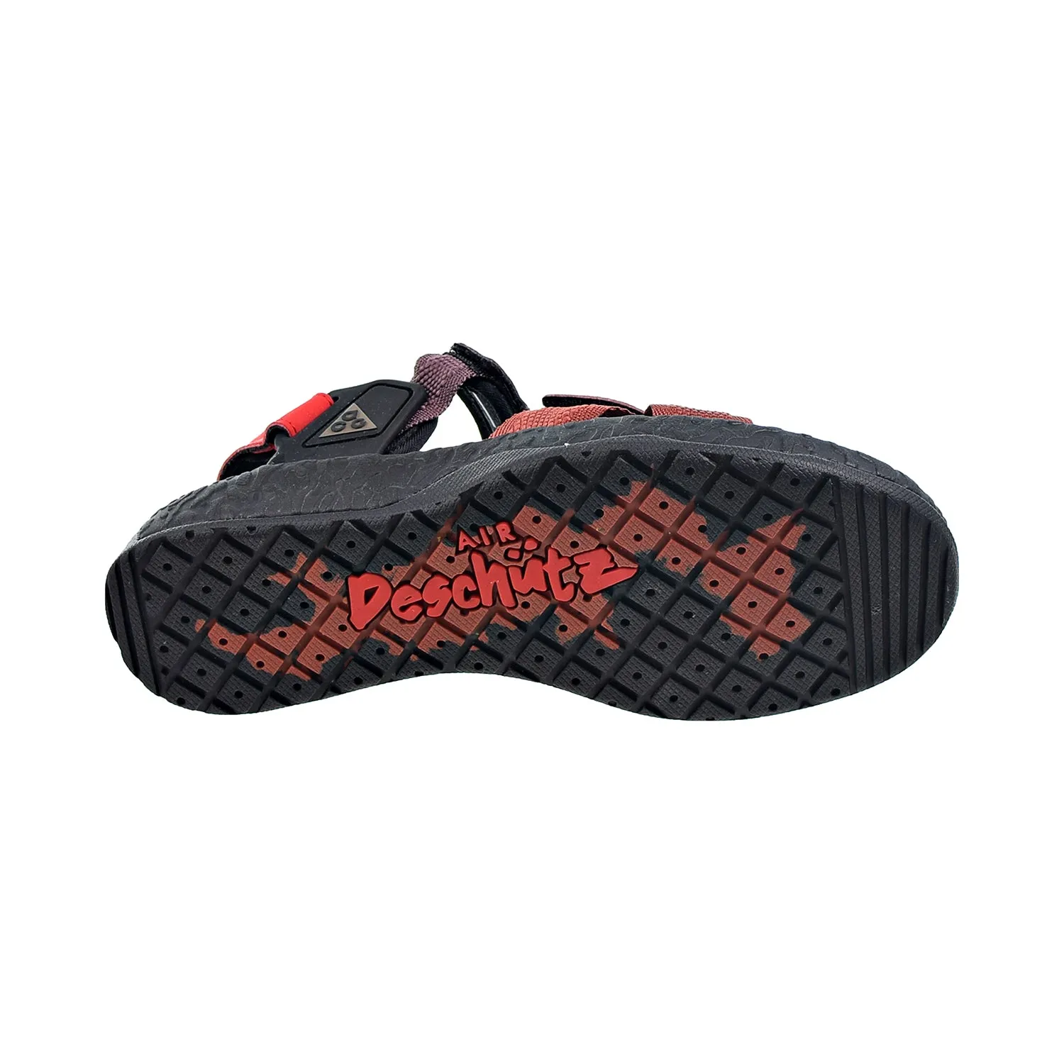 Nike ACG Air Deschutz   Men's Sandals Redstone-Black