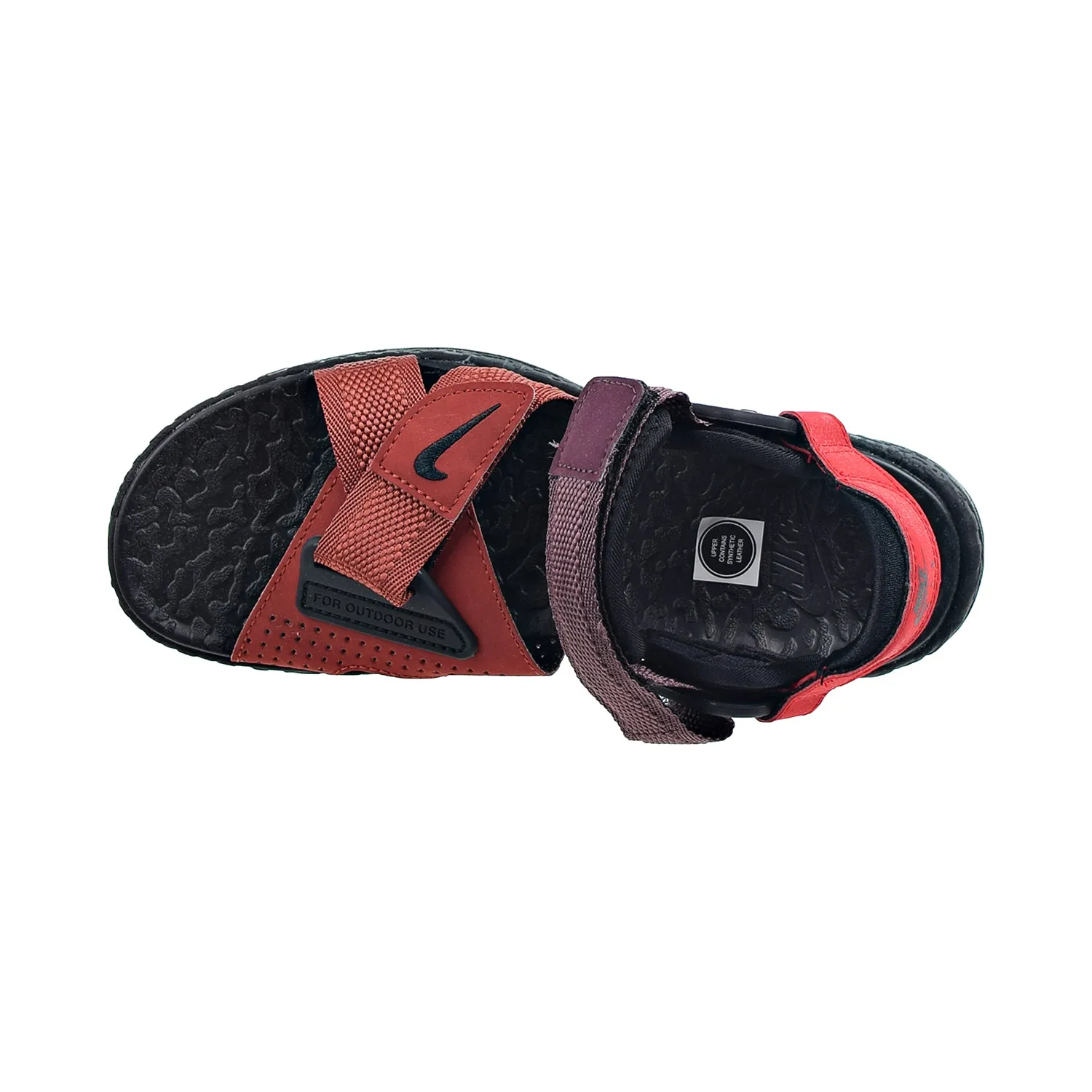 Nike ACG Air Deschutz   Men's Sandals Redstone-Black