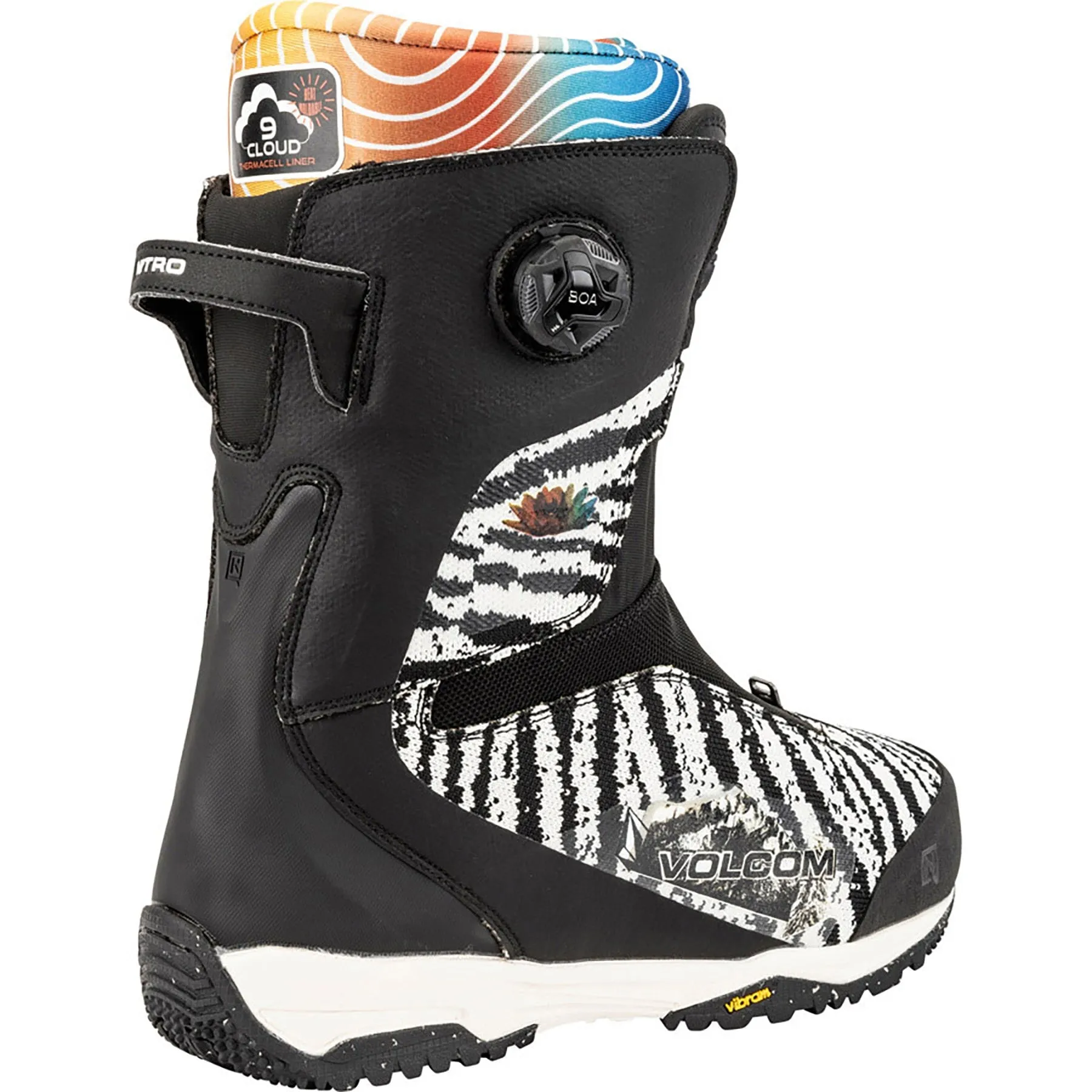 2025 Nitro Skylab Boa Snowboard Boots with Enhanced Performance Features