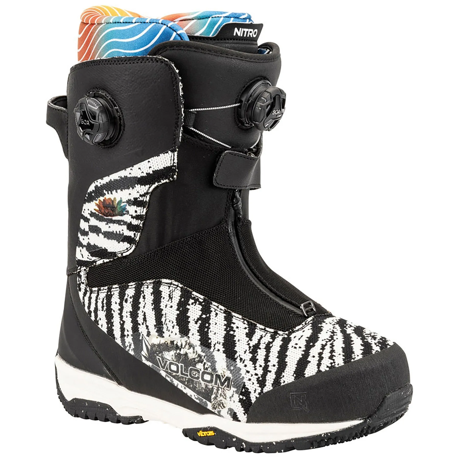 2025 Nitro Skylab Boa Snowboard Boots with Enhanced Performance Features