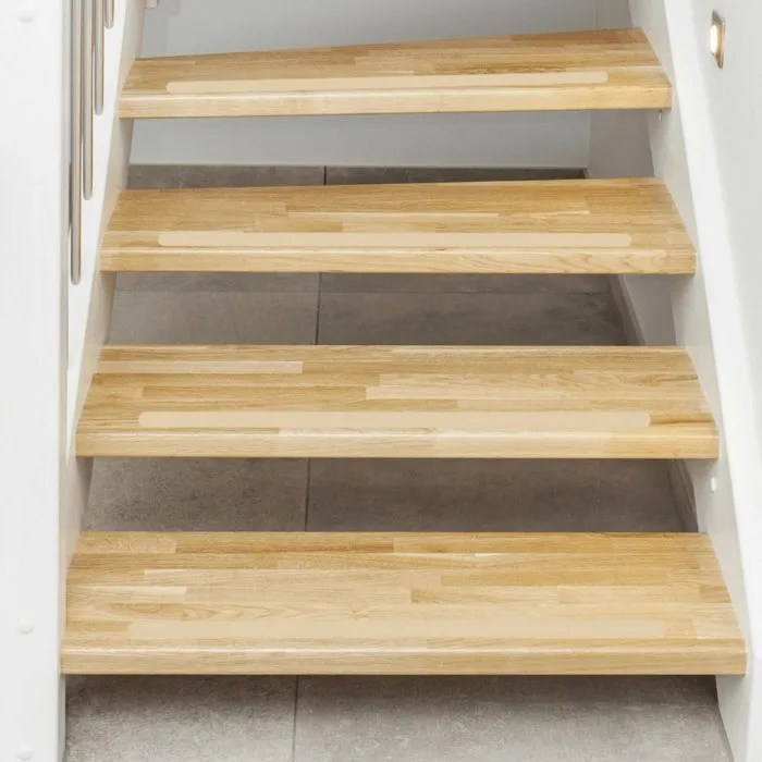 Non Slip Strips for Stairs - Clear 64cm x 3 cm (16x pack)