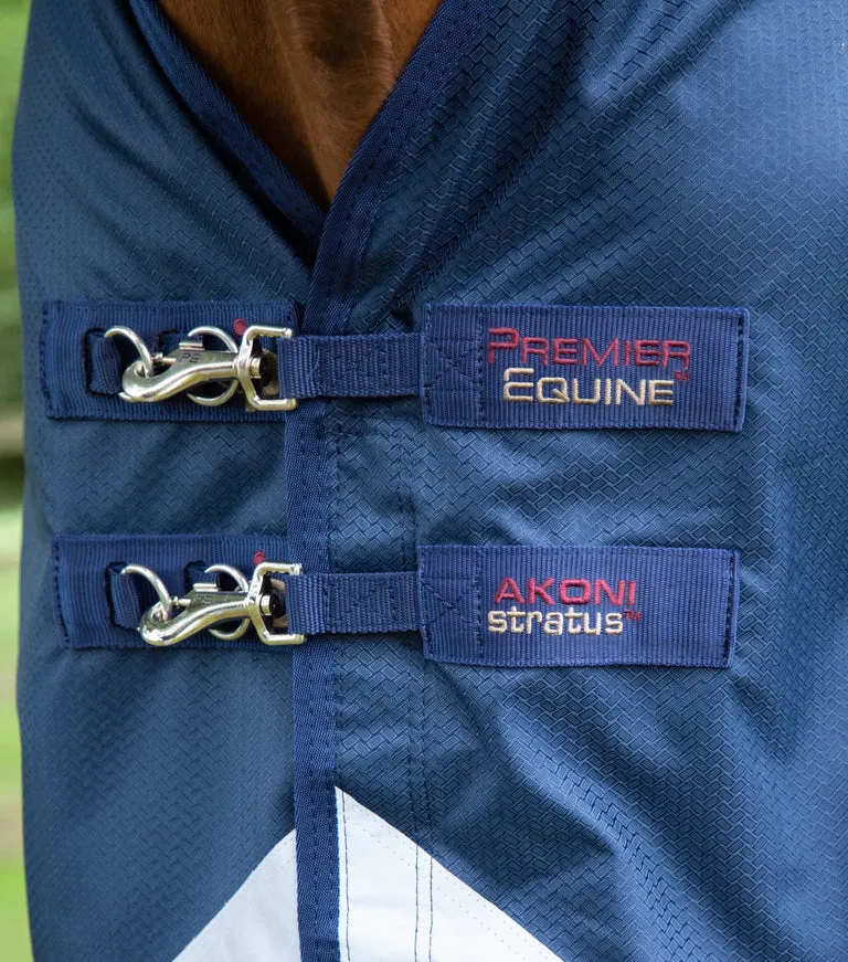 PEI Akoni 0g Original Turnout Rug (Navy)