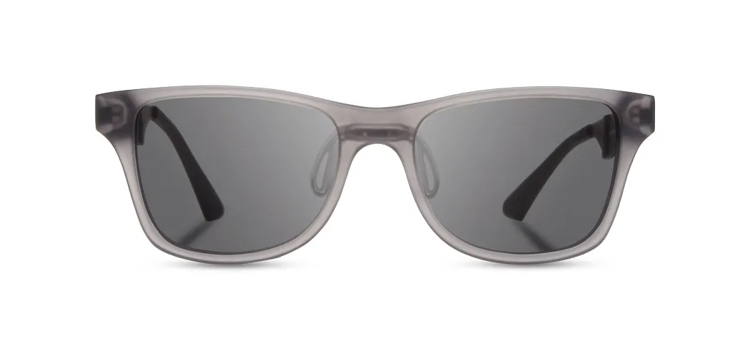 Shwood Canby ACTV Sunglasses - Matte Smoke - Grey Polarized