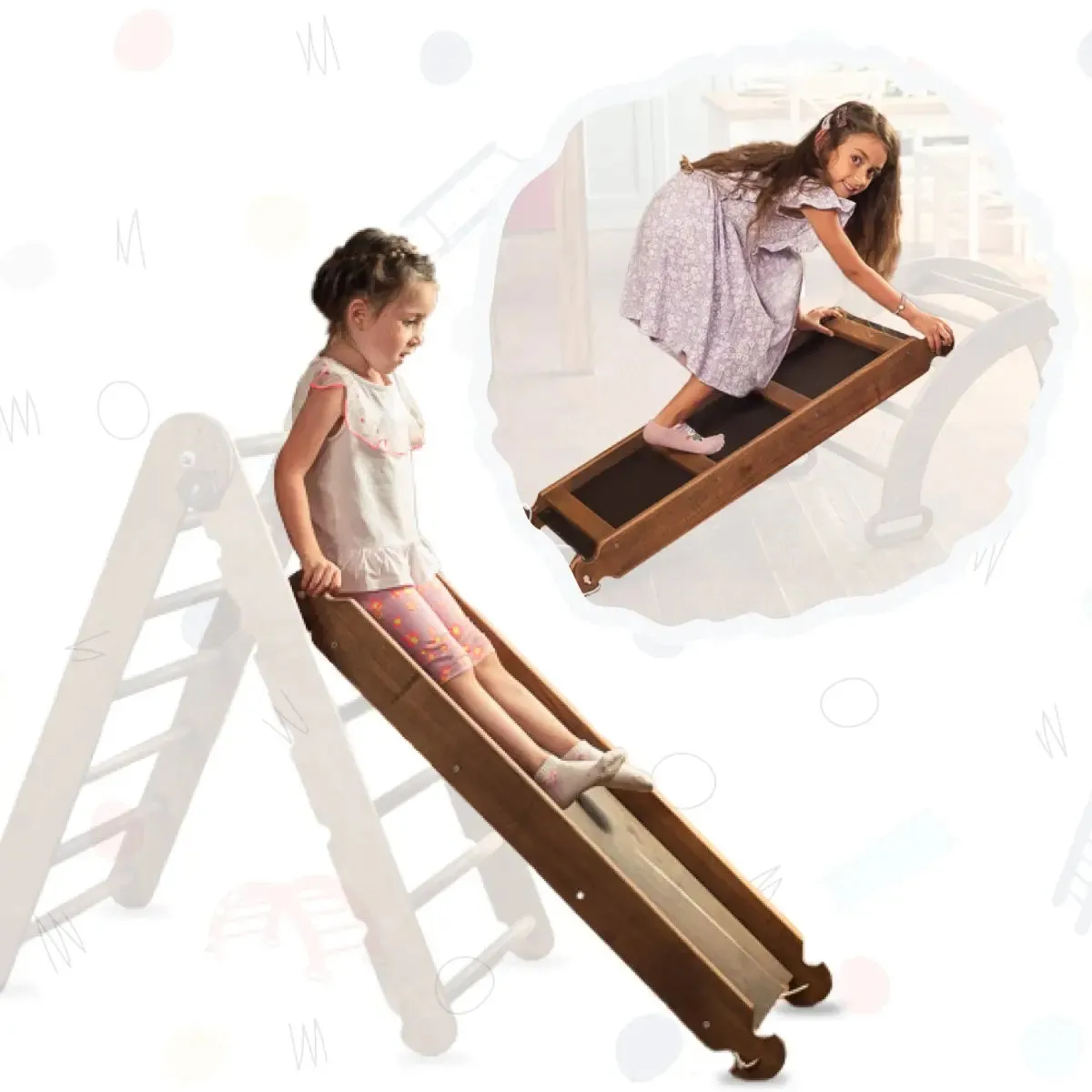 Slide Board & Climbing Ramp - Climbing Accessories