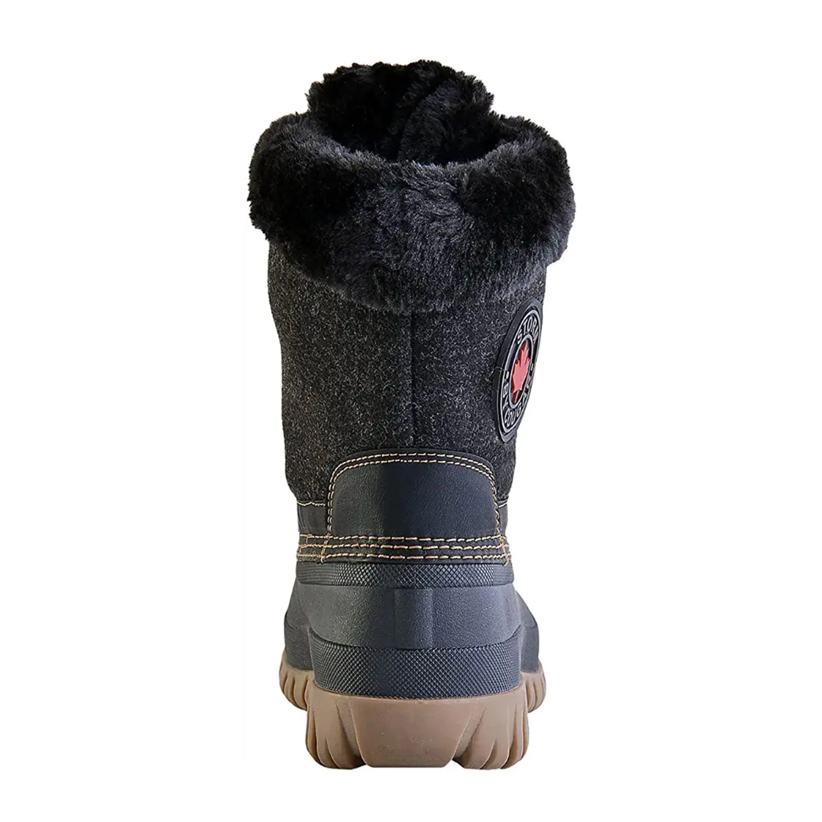 Storm by Cougar Cozy Mid Winter Boot (Women) - Black