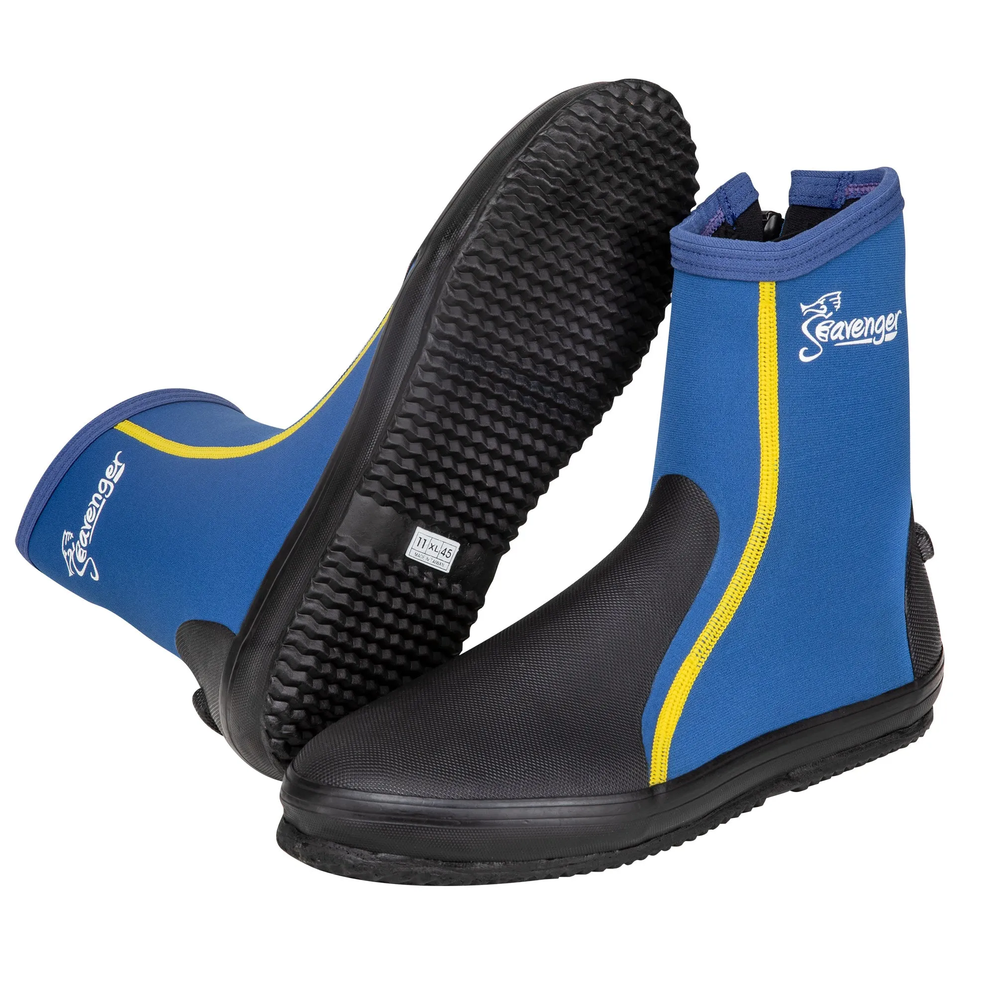 Tall Tortuga Dive Boots - Blue