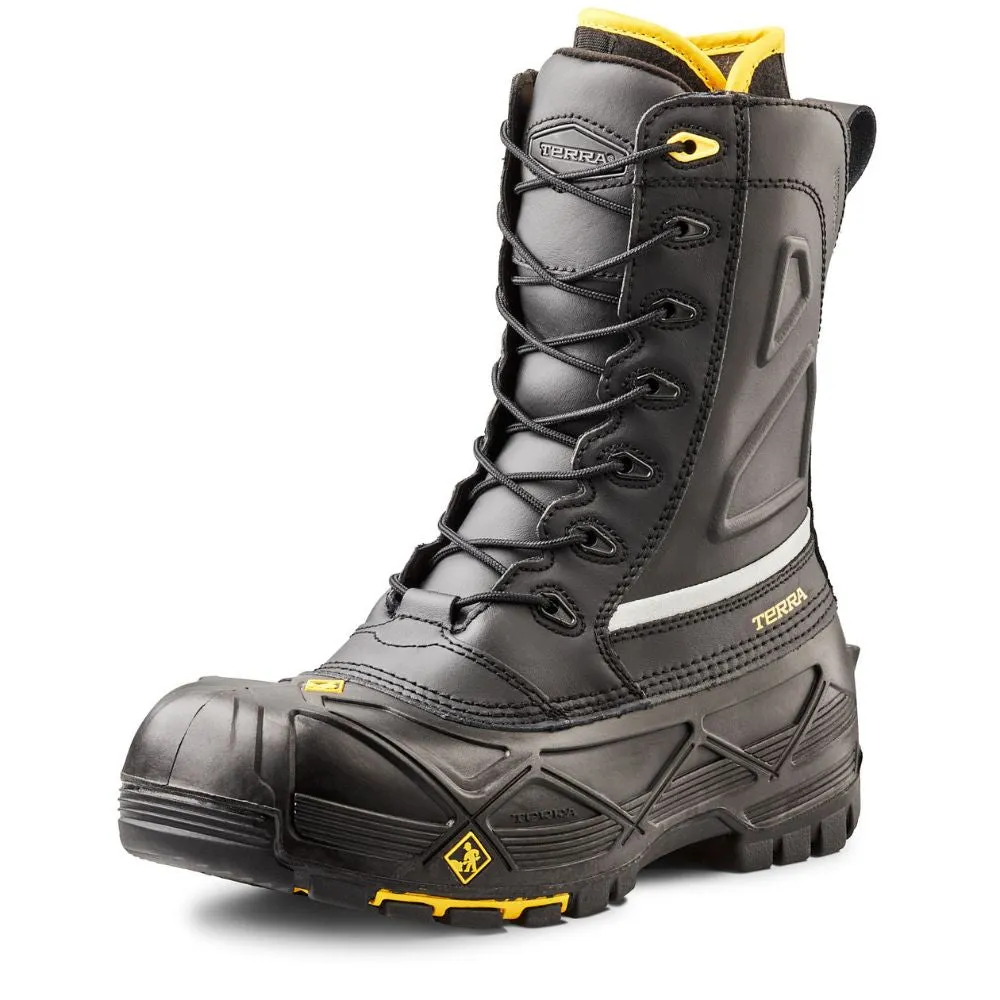 Terra Crossbow Waterproof Winter Safety Boot with Composite Toe - Black 915605