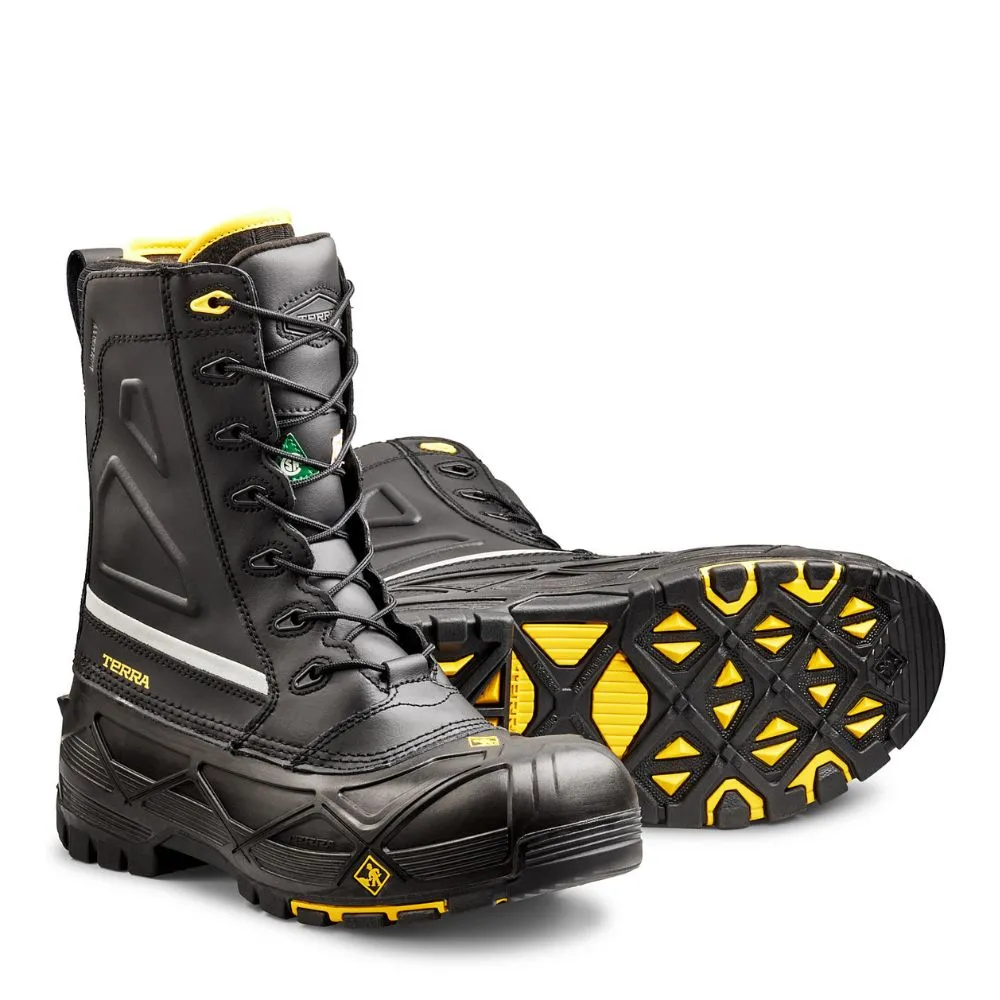 Terra Crossbow Waterproof Winter Safety Boot with Composite Toe - Black 915605