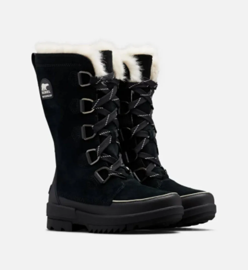 The Tall Lace Snowboot in Black