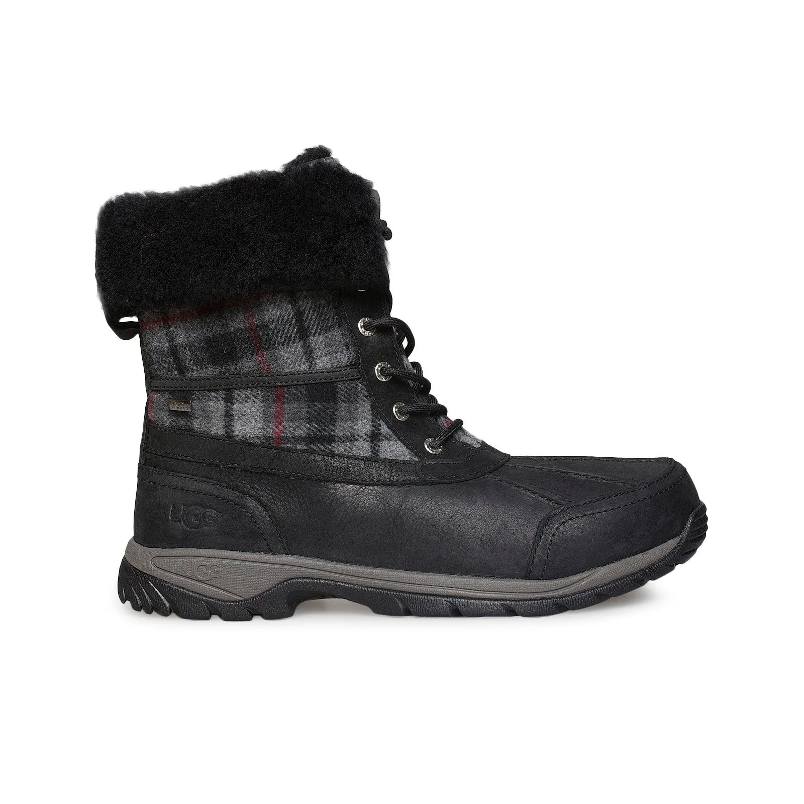 UGG Butte Tartan Plaid Boots - Men's