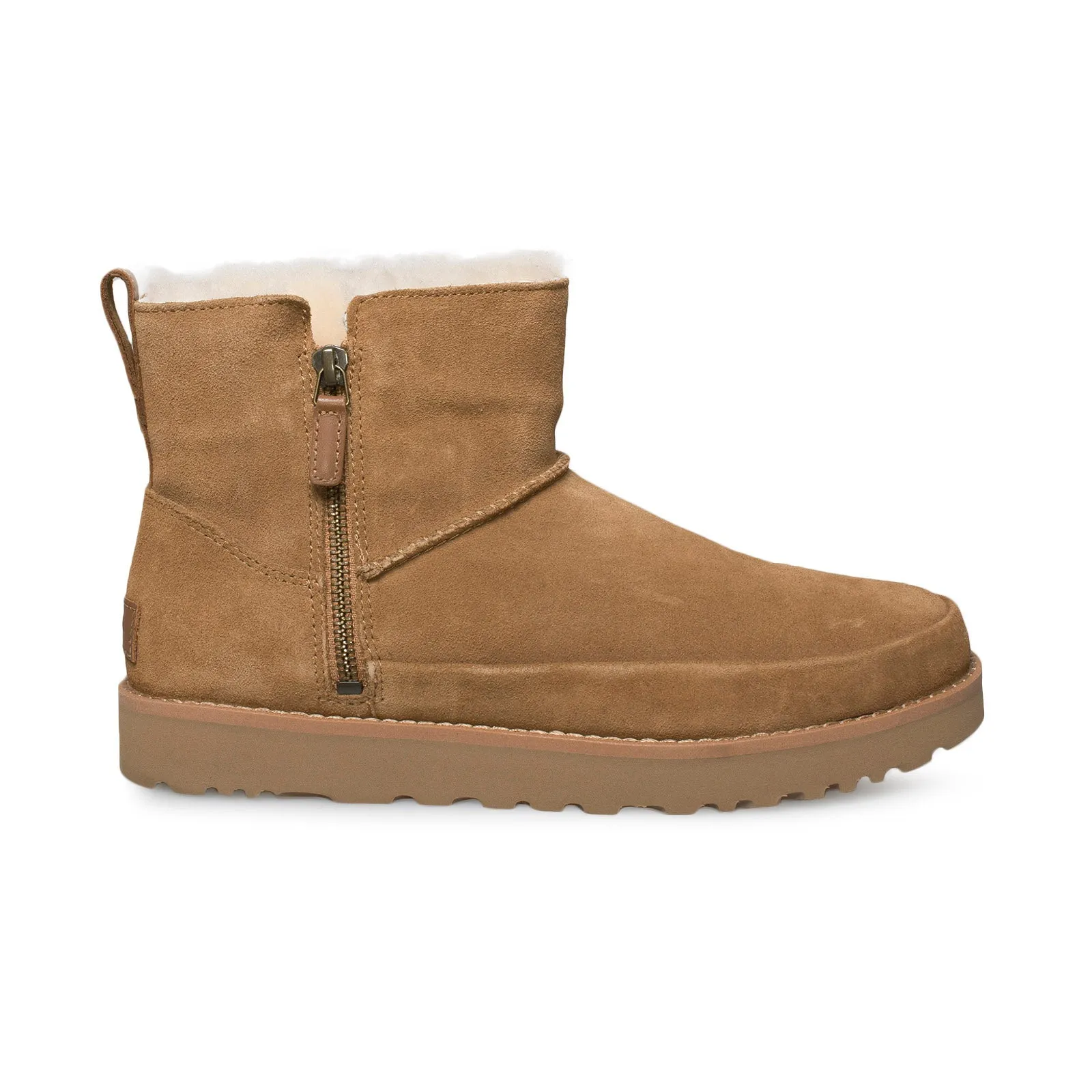 UGG Classic Zip mini Chestnut Boots - Women's