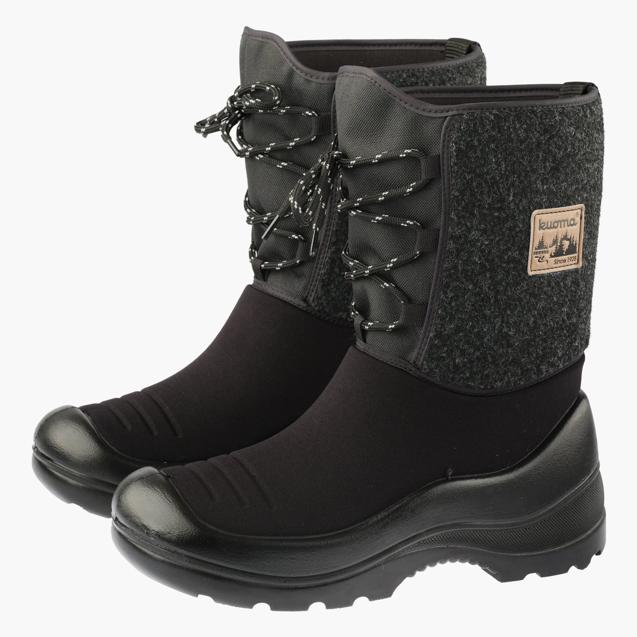 Winter boots Lumitarina felt, Black