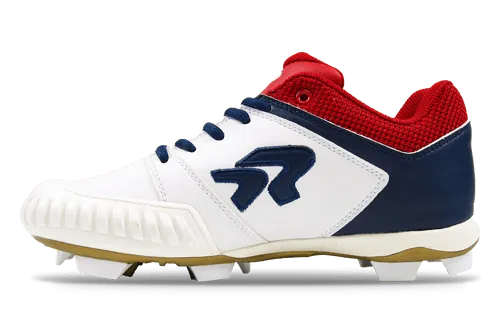 Women's Flite American Spirit Softball Cleats with Pitching Toe