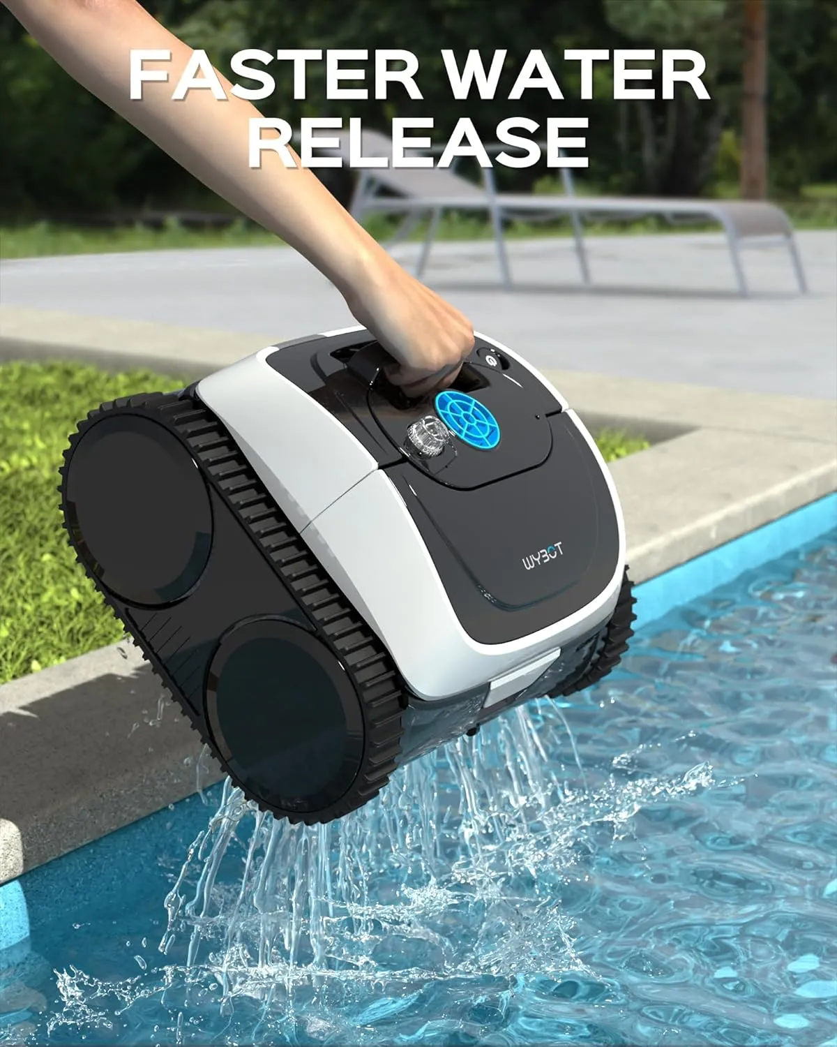 WYBOT C1 Cordless Robotic Pool Cleaner