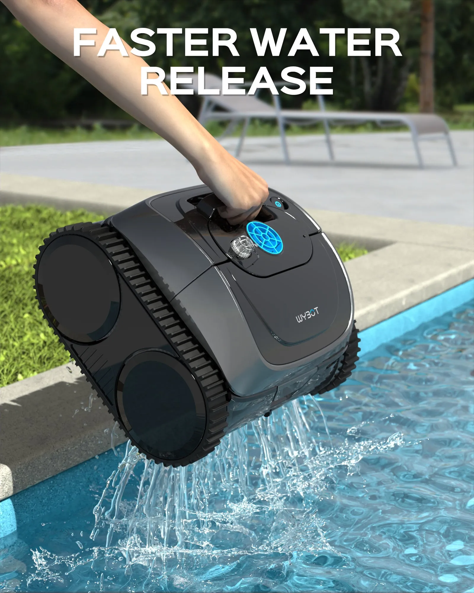 WYBOT C1 Cordless Robotic Pool Cleaner