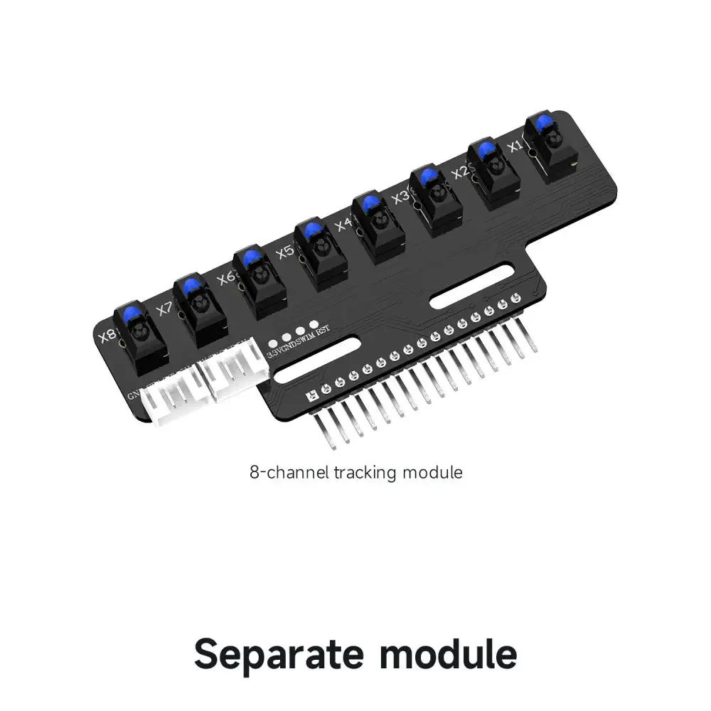 Yahboom 8 channel infrared tracking sensor module--Separate module