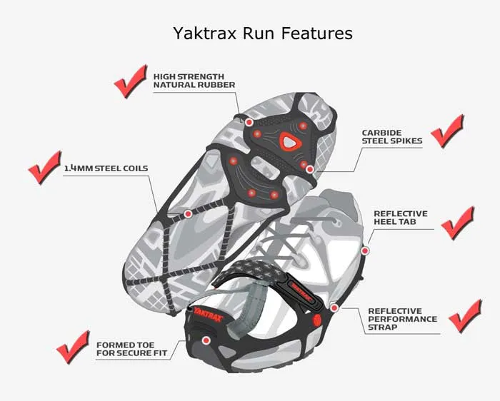 Yaktrax Run - Traction Aid