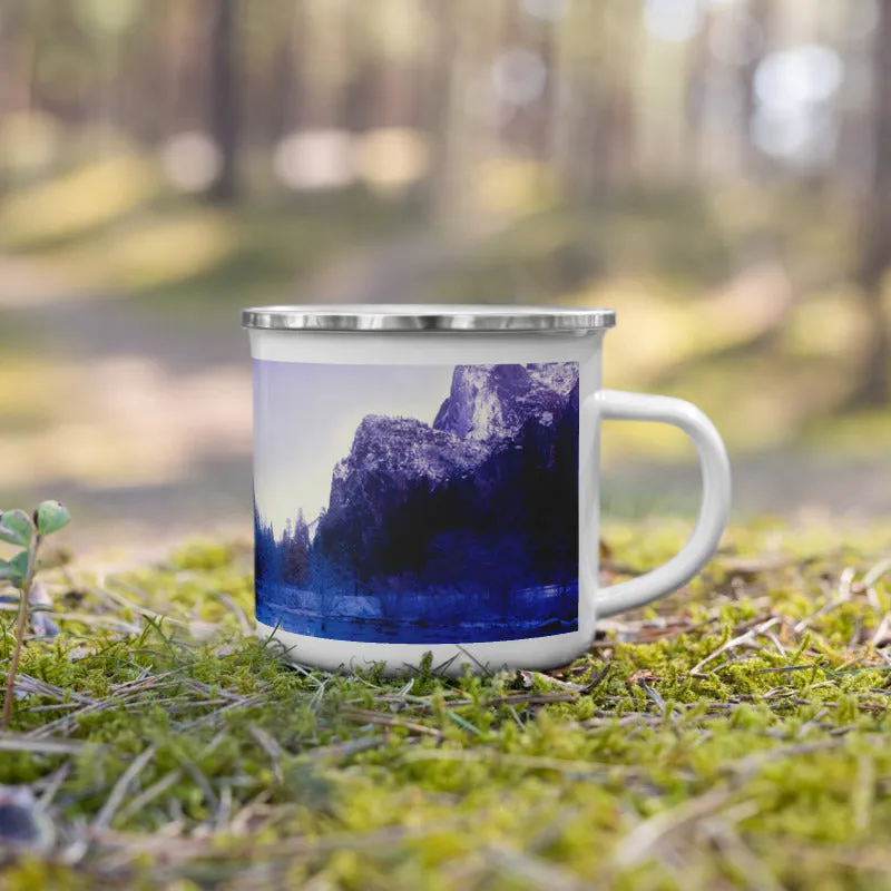 Yosemite Valley Enamel Mug