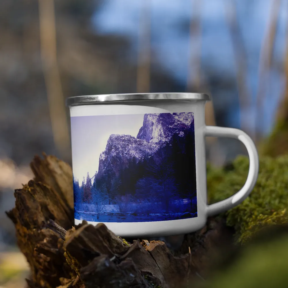 Yosemite Valley Enamel Mug