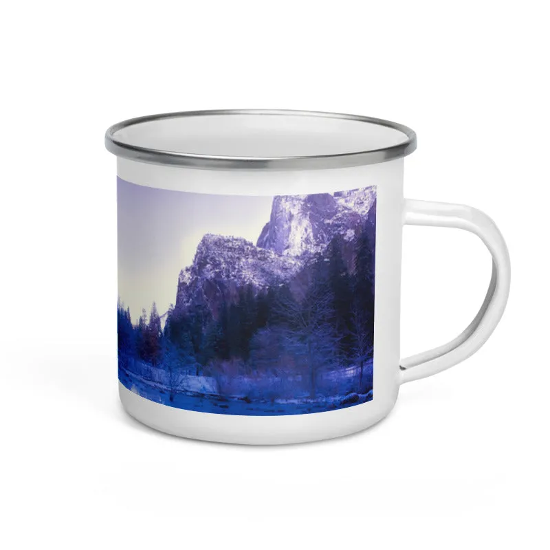 Yosemite Valley Enamel Mug